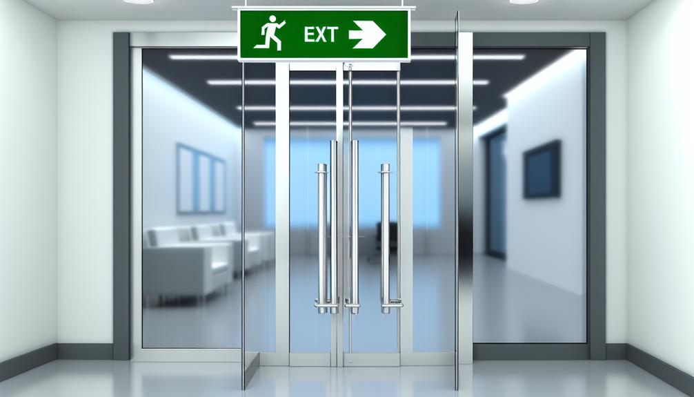 emergency exit safety measure