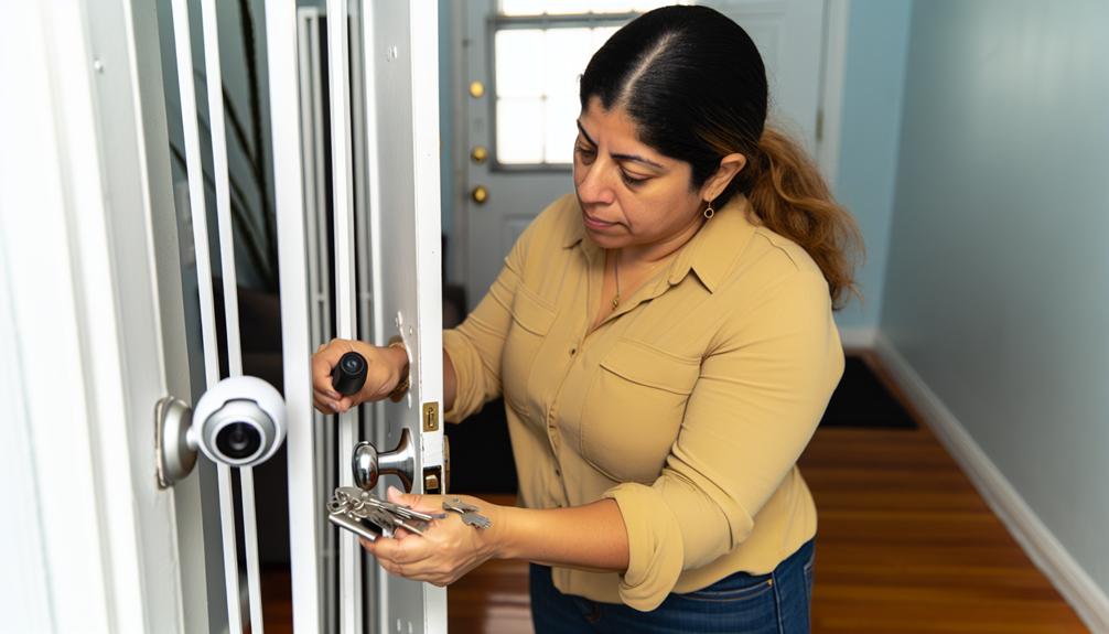 evaluate existing security protocols to secure rental property in NJ