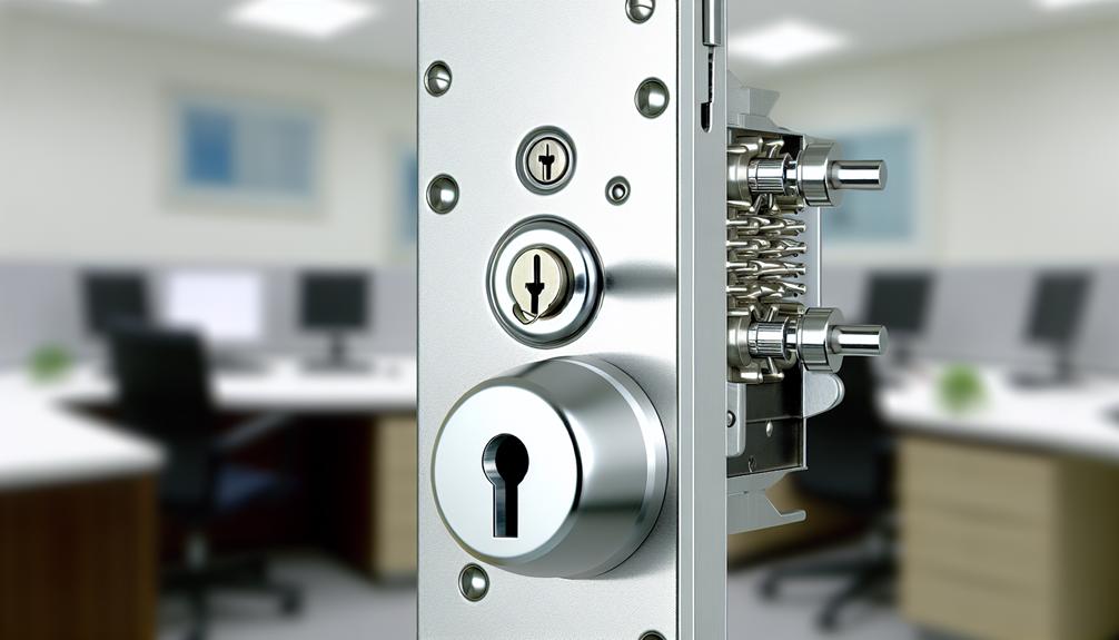 high security lock characteristics described